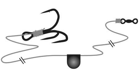ZESTAW CATFISH RIG PCG 3/0 Kotwica