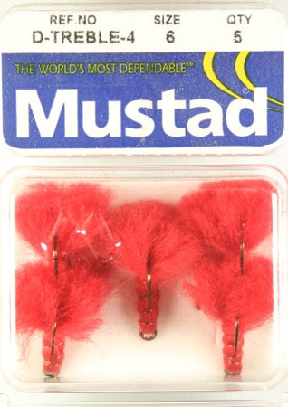 Kotwica Mustad rozm. 4 D-TREBLE-4