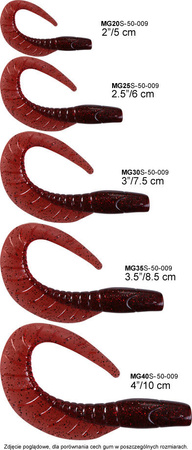 Dragon V-Lures Maggot 2"/5cm MG20S-38-002