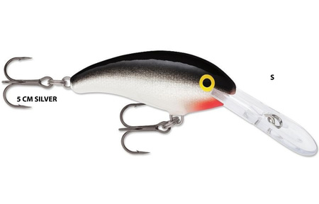 RAPALA SHAD DANCER KOLOR SILVER