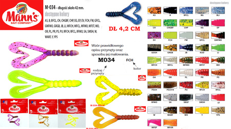 Mann's Twister Dwa Ogonki 42 mm M-034-MFMO