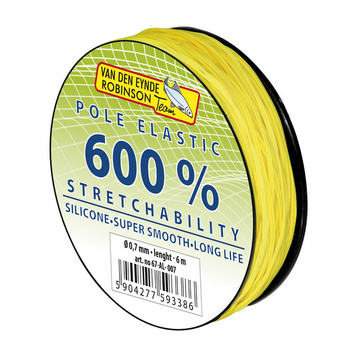 AMORTYZATOR  SILIKONOWY VDR-R  600% 0,9 mm / 6 m - żółty