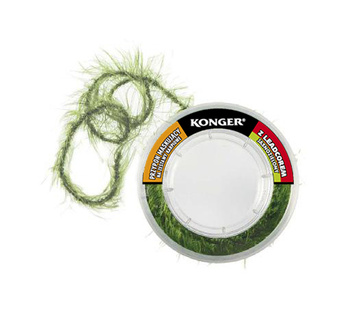 Konger Przypon maskujący z leadcorem jasnozielony - 35lbs / 5m