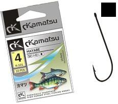 Kamatsu Haczyki 6 10szt Hayabe K-101 Black Nikiel
