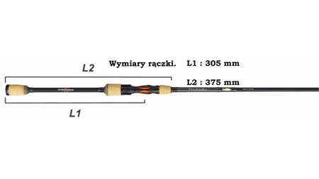 Wędka Sakura TSUBAKI SPINNING TSS 702 M - 7’ (2,13 m) - 7-20 g