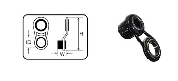 PRZELOTKI PRZESUWNE  OK-118 Rozmiar 3,3 mm