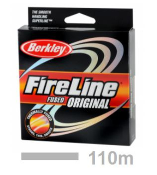 PLECIONKA BERKLEY FIRELINE FUSED ORIGINAL 110M / 5.9KG / 0.10MM SMOKE