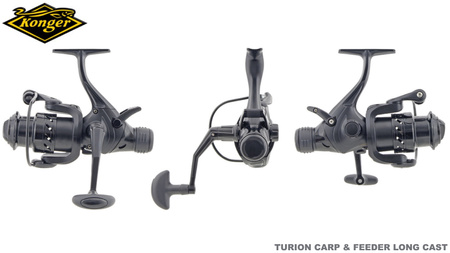 TURION CARP FEEDER LONG CAST 550 KOŁOWROTEK KONGER