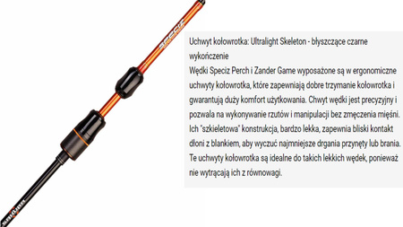 Wędka Sakura Spicize Perch Game 198 m  3-10,5 g