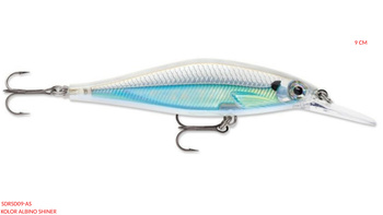 RAPALA Shadow Rap Shad Deep 9 cm Albino Shiner