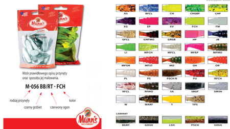 Mann's Predator 70 mm Laminat M-056-LSH