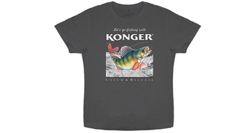 KOSZULKA OKOŃ SZARA ROZMIAR "XL" KONGER