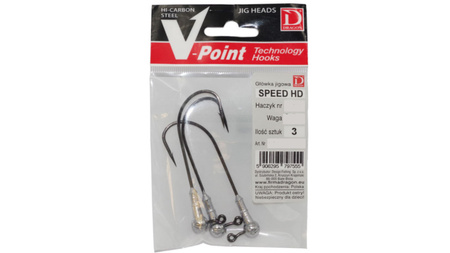 DRAGON SPEED HD 7/0 125g 2szt GŁÓWKI JIGOWE