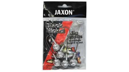 JAXON TANAMI BLACK NIKIEL 6/0 Hak 10 G GŁÓWKA JIGOWA