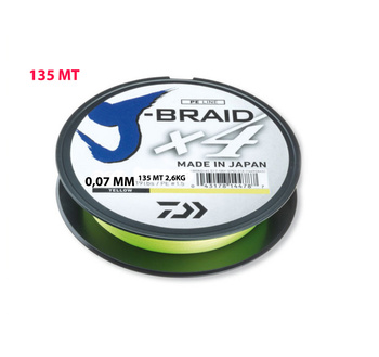 PLECIONKA J-BR X4E 0,07 mm  DŁ 135 mm  FLUO