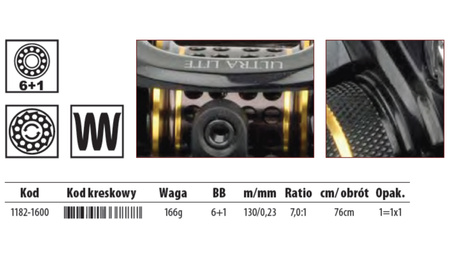SPRO MULTIPLIKATOR ZENO BAITCASTER REEL