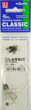 Dragon Przypony 10kg 25cm Classic Invisible