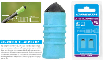 Łącznik gumy do tyczką niebieski roz M CRESTA