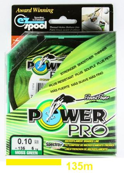 PLECIONKA POWER PRO.  135M / 3KG / 0.06 MM HI-VIS YELLOW