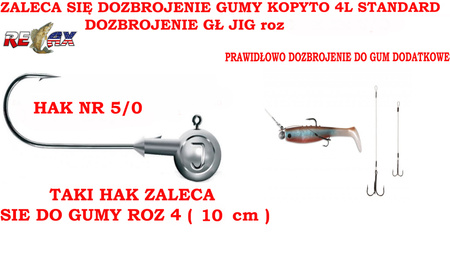 Relax KOPYTO 4L STANDARD BLS4L-S137 / 10 cm