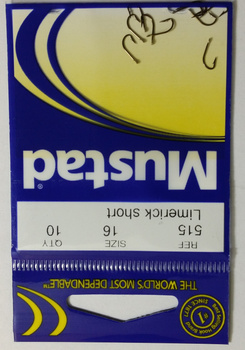 HACZYKI MUSTAD  10szt hak-14 BRĄZOWE 515