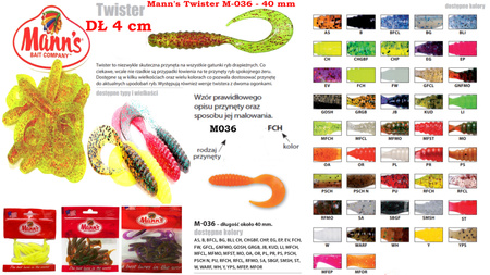 Mann's Twister 40 mm M-036-WARF