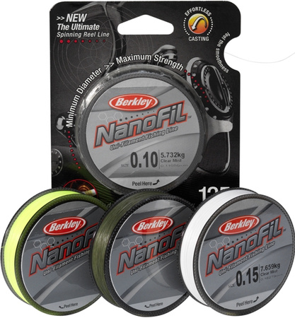 PLECIONKA BERKLEY  Nanofil LV Green   125 m  0.20mm/12.649kg