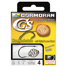 Cormoran Haczyk z przyponem na ciasto hak#4, 0.30mm, przypon 70cm