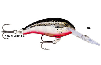 RAPALA SHAD DANCER KOLOR SILVER FLASH