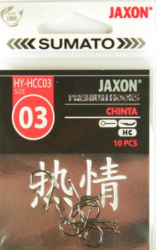 Haczyki Jaxon roz 4 10szt Sumato Chinta HY-HCC04