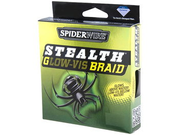 PLECIONKA  SPIDER WIRE  Stealth Glow-Vis  BRAID 270 M 0.12mm/7.1kg
