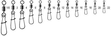 JAXON rozm 8 Agrafka Strong z Krętlikiem Strong