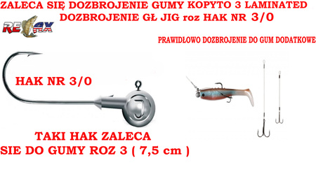 Relax KOPYTO 3 LAMINATED BLS3 - L034 / 7,5 cm