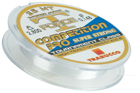 Trabucco Żyłka na przypony Competition Pro 25m - 0.148mm / 2.80kg