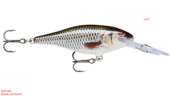 Rapala Shad Rap 9 cm Deep Runner-Live Roach