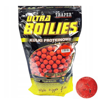 KULKI  PROTEINOWE TRUSKAWKA 16MM 1,KG