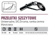PRZELOTKI SZCZYTOWE  SIC Zirconia 6 / 1,6 rozmiar