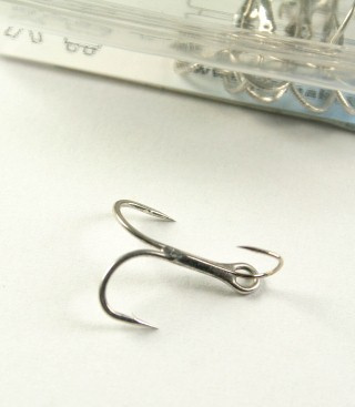 Kotwica Gamakatsu rozm. 8 Treble Twinex Nikiel