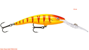 Rapala Deep Tail Dancer 13 cm -Clown Gold