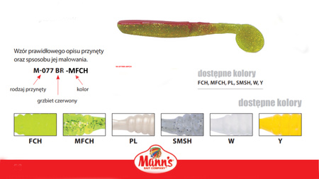 Mann's Predator Maximus 115 mm M-077BR-MFCH
