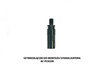 SZYBKOZŁĄCZKI DO MONTAŻU SYGNALIZATORÓW I SIATKI