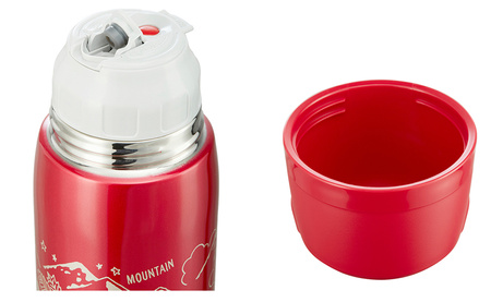 TERMOS Zojirushi 0,8 LT Kolor Czerwony