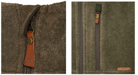 Bluza polarowa GRAFF  224-P-BL roz -M