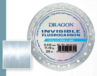 ŻYŁKA DRAGON INVISIBLE 20M / 0.16MM / 1.90KG FLOROCARBON
