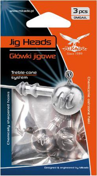 Mikado główki jigowe 5gr-8/0NI -3szt.