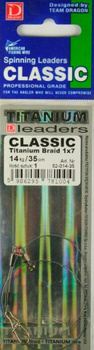 Dragon 14kg 35cm Przypon Classic Titanium Braid 1x7