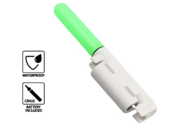 ŚWIETLIK -ELEKTRONICZNY - SZCZYT. 3.5-4.5mm - ZIELONY