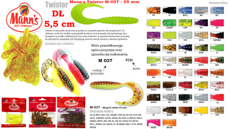 Mann's Twister 55 mm M-037-PS