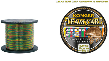 ŻYŁKA TEAM CARP CAMOU 0.35/600 KONGER