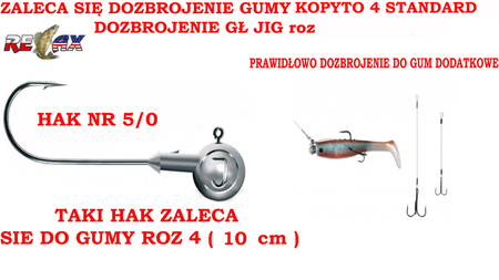 Relax KOPYTO 4 STANDARD BLS4-S035 / 10 cm